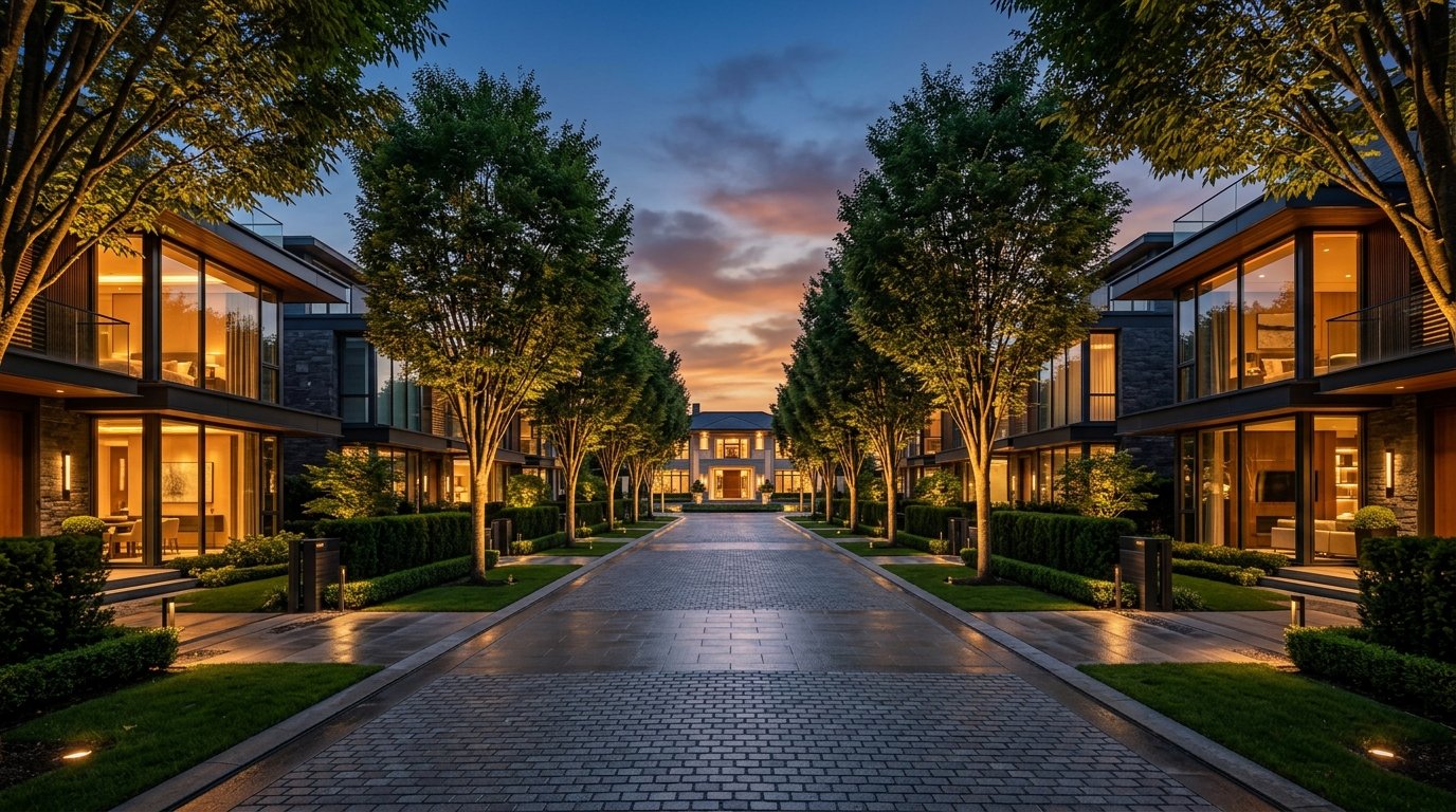Dusk Luxury Estate